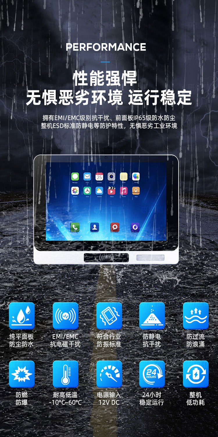 Windows系统人脸识别工业平板电脑一体机|自带NFC支持刷工位卡工位机