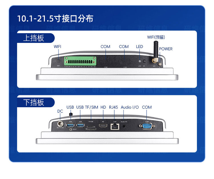 Windows系统人脸识别工业平板电脑一体机|自带NFC支持刷工位卡工位机