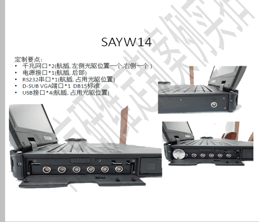 新疆SAYW14三防笔记本改航插头